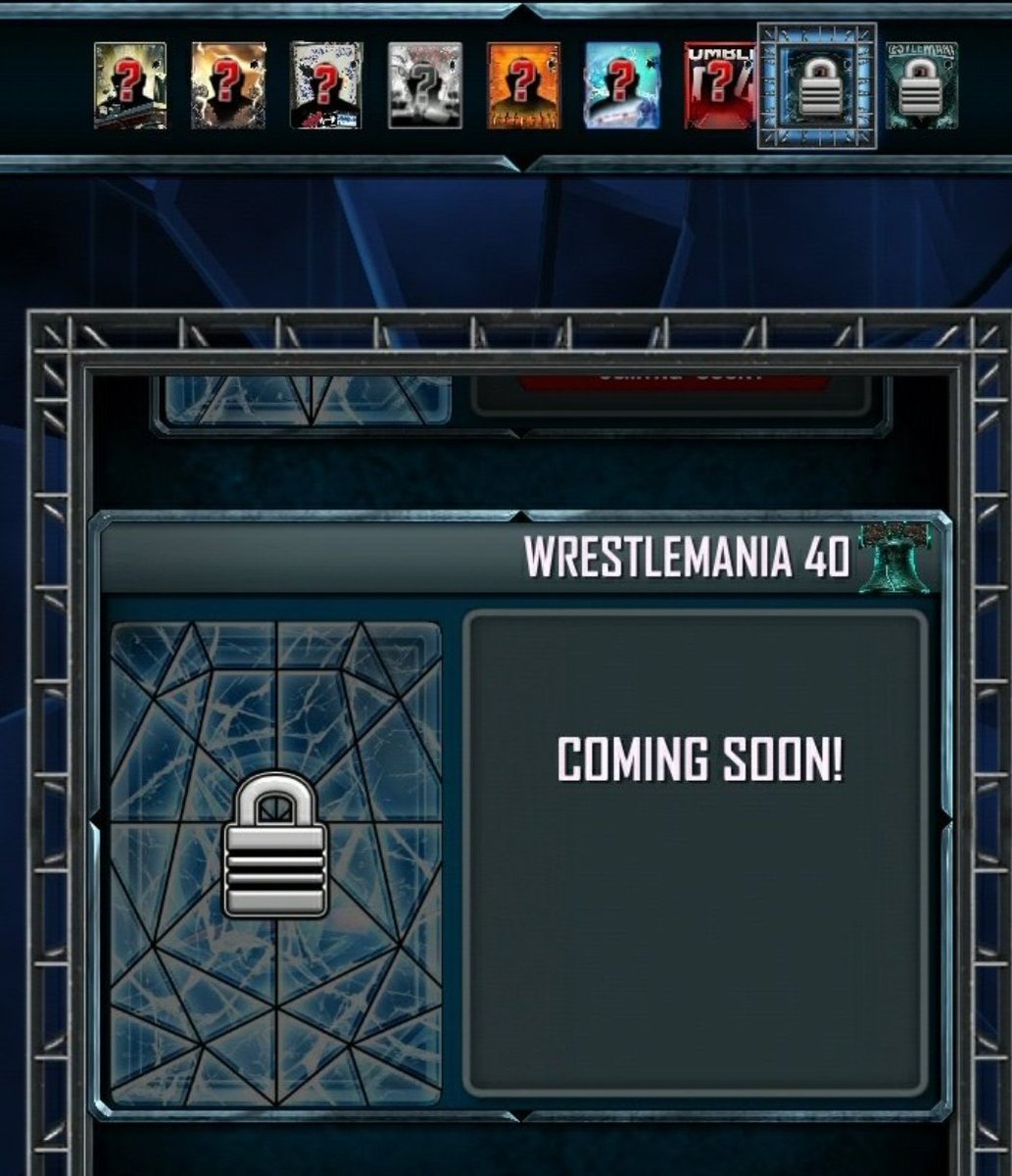 Just when I had hopes for #WWESuperCard they go and revert the change so we have to start on the card we used to start on. Massive L. Again. @WWESuperCard