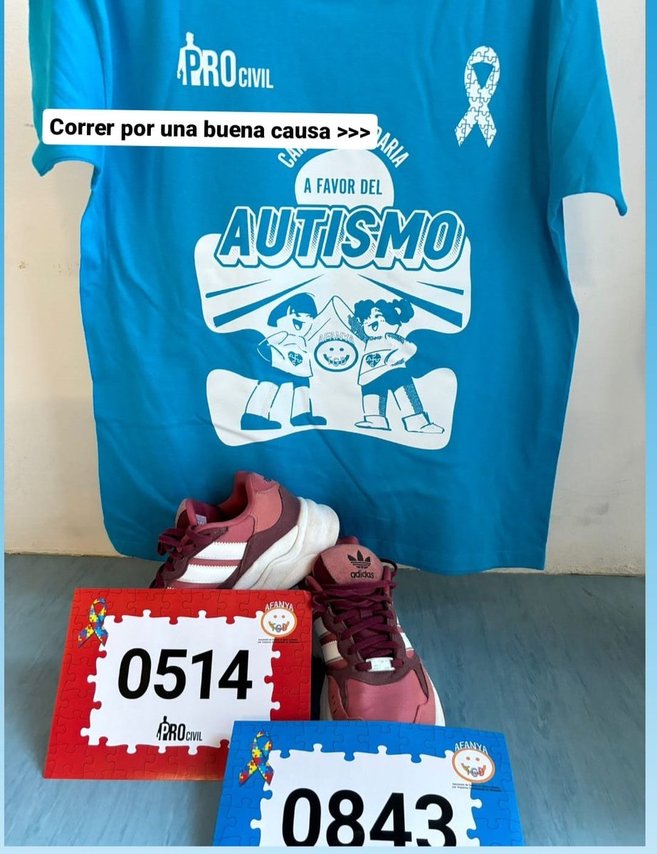 Hoy nos han mandado estás fotos que nos han encantado. Gracias a todos los que vais a participar el domingo 21 para dar visibilidad al autismo. Nos esperan muchas sorpresas. 💙💙💙

#Getafedeportes #carrerasolidaria #Afanyatgd #Getafe