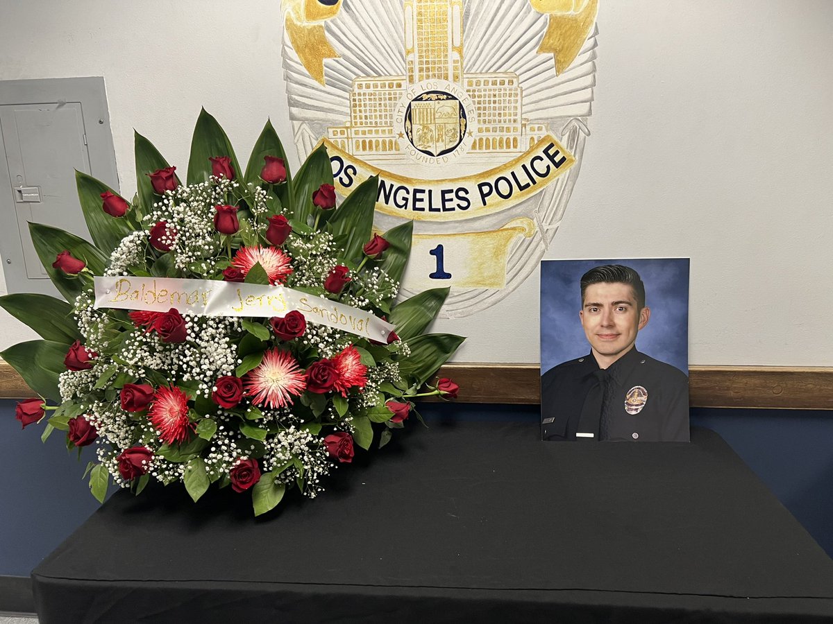 Continue resting in Peace Officer Sandoval.  Thank you for your service to Central Area.