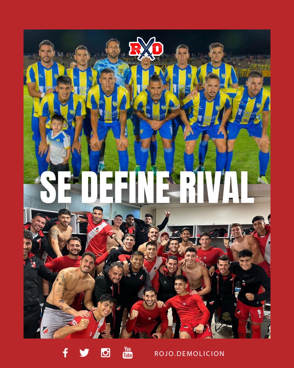 RxDemolicion's tweet photo. 🔴 COPA ARGENTINA | Se define el rival de #Independiente entre Deportivo Maipú y Juventud Unida. El respectivo encuentro comienza a las 16:00hs 

¿Quién crees que nos toca? 🤔

#VamosRojo #Copa #Argentina https://t.co/b05D5mdVCl