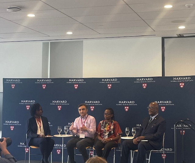 Panelists, @MilindTambe_AI , @DembyAustin , @judywawira , and moderator, @BoatinAdeline , are diving into 'Advancing AI for Global Health” & the practical integration of AI tools in resource-constrained settings! #HGHI2024 Tune in now: bit.ly/HGHI2024