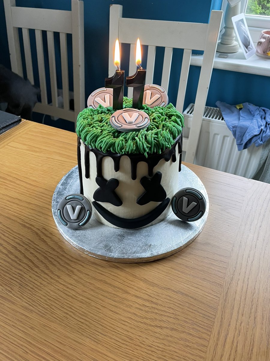It’s been a while since I did a bake post! Fortnite cake for my daughter went down a treat!