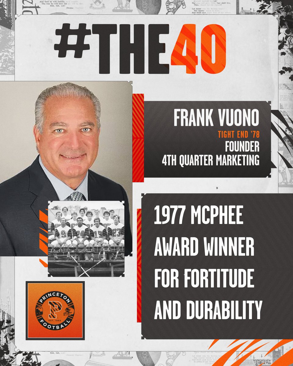 Frank Vuono '78 #The40