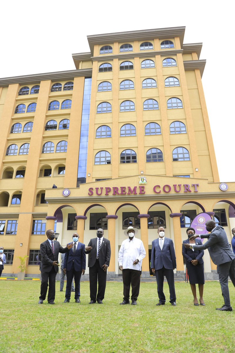 This is a historic milestone in the history of the Judiciary of Uganda,operating courts in commercial buildings is dangerous as landlords are potential court users- CJ Alfonse C Owiny Dollo