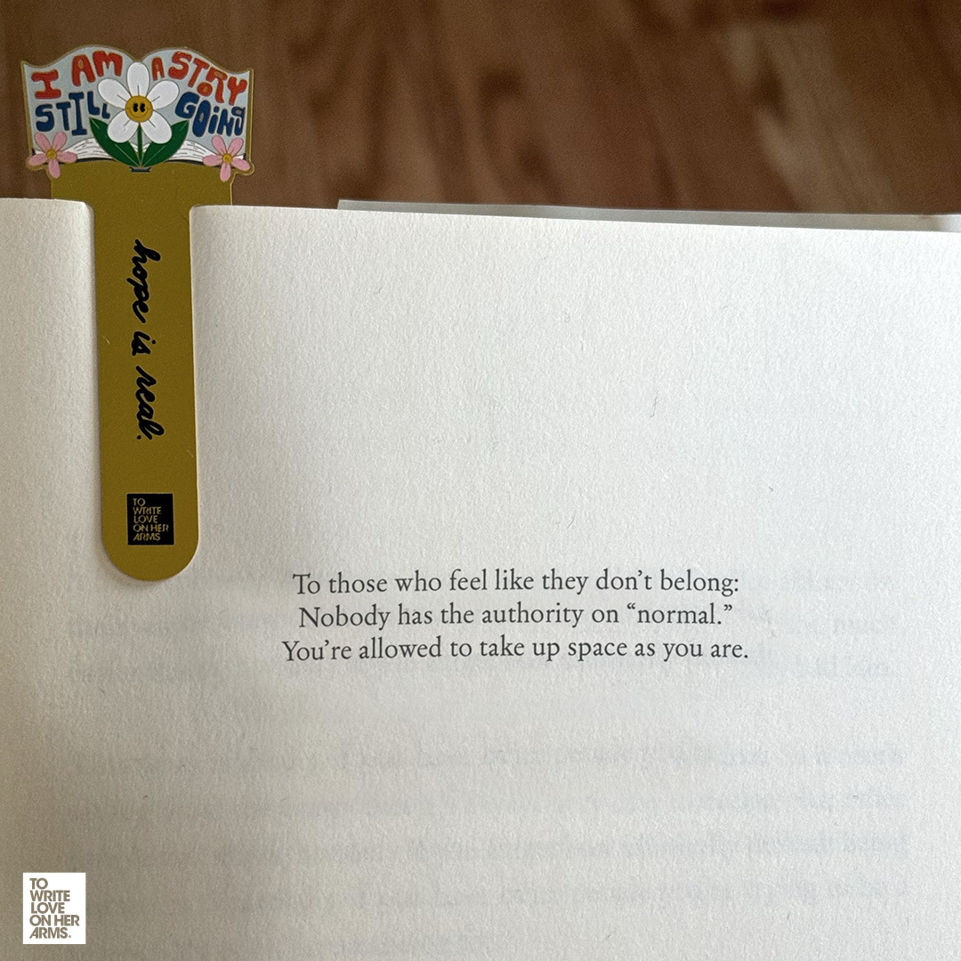 INTRODUCING: The Story Still Going and Reminder Metal Bookmarks 📖 Available right now at store.twloha.com.