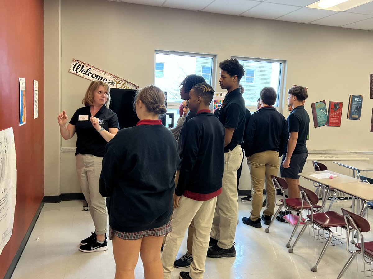 Thank you to all of the professionals — many of whom are Cardinal Mooney grads — who came out for our Career Exploration Day!