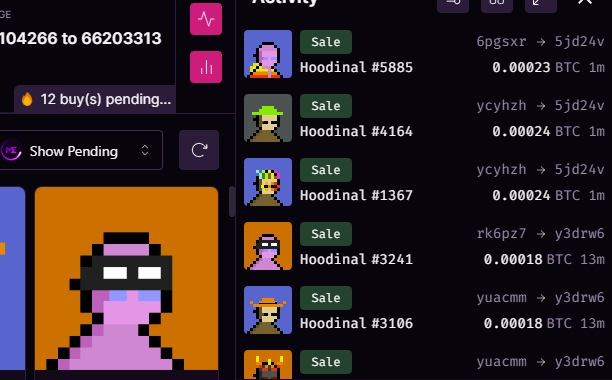 RurbatscRobert's tweet photo. The @hoodinal got some life. @rektsatoshisol dropping a #Runes bomb. Where you at @glyphs_runes? @glyphtoshi, not gonna let em know about @LiquidiumFi? Up the game bro. @bitcoin_crocs let em know about the Runes. Gotta tell em.
#hoodies #minewithus #bitcoincrocs https://t.co/chThaPHGlI