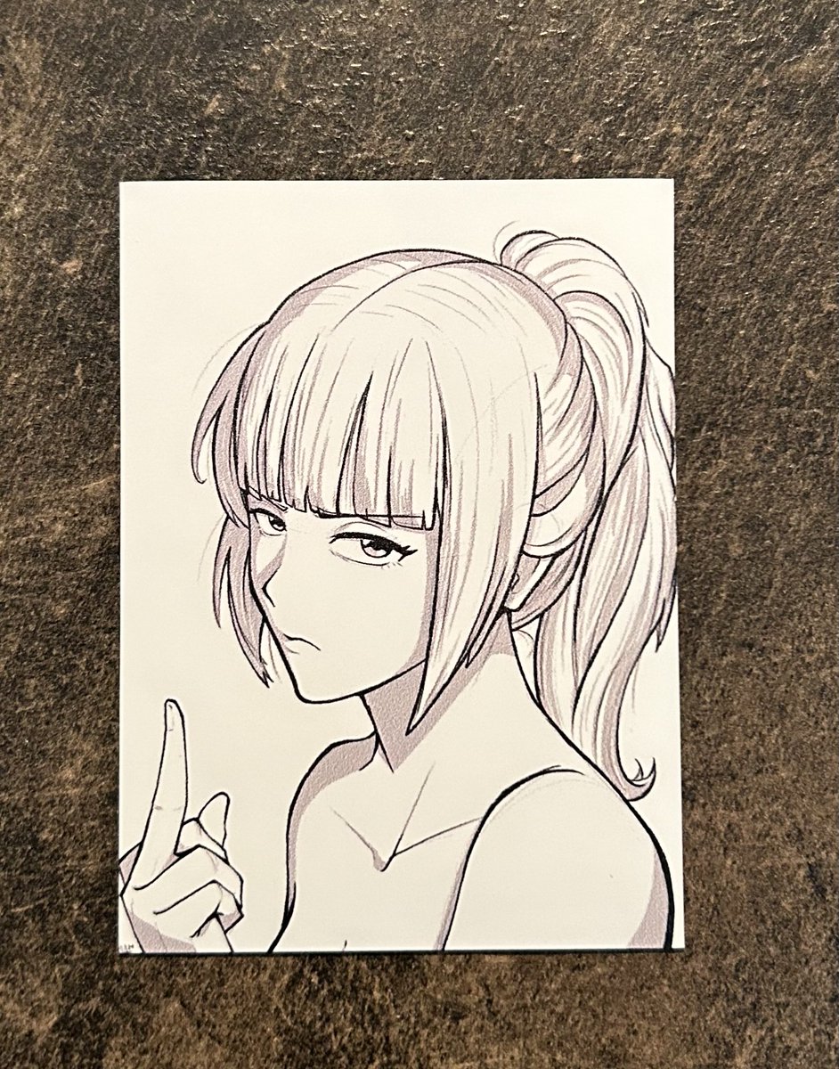 EricJaviArt's tweet photo. F Off
#Commission for a Magic: The Gathering #card sleeve design. The #sleeves themselves were outsourced.

#commissionsopen #digitalartist #digitaldrawing #illustration #clipstudiopaint #csp #manga #cartoonart #sketchy #sketching #animegirl #blackandwhite #cardsleeve https://t.co/aX9UO7TSw7