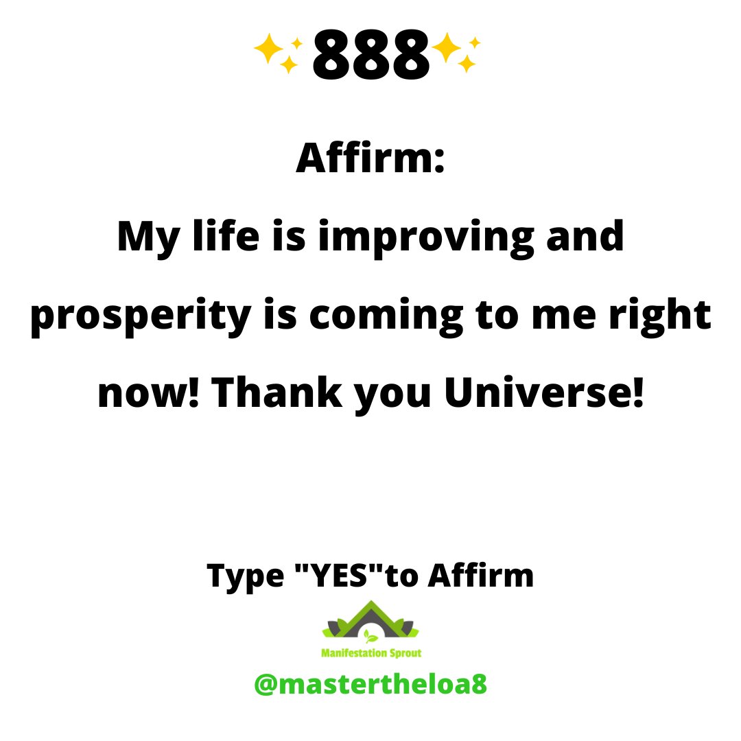 ✨888✨

Claim it with gratitude 🙏