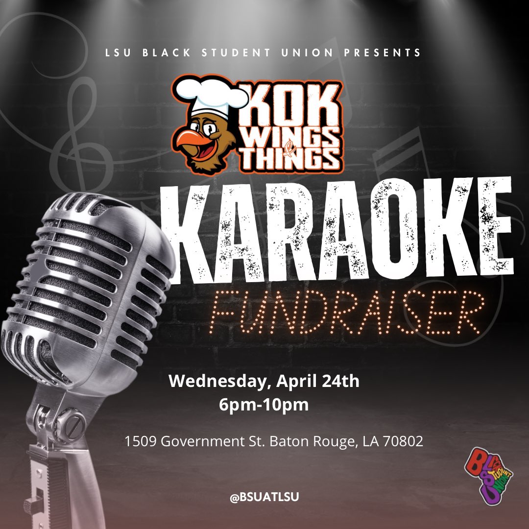 LSU Black Student Union tweet media