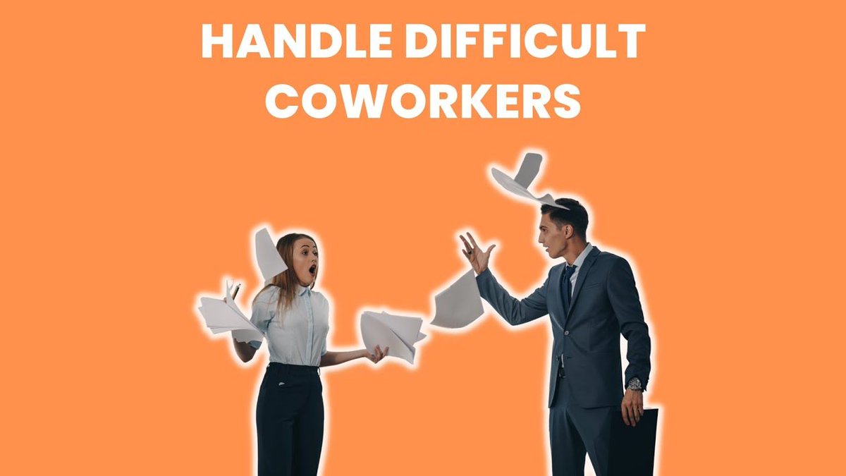 How to handle difficult coworkers effectively?
youtube.com/watch?v=uMGEVW…
#peopleteam #jobtips #workplace