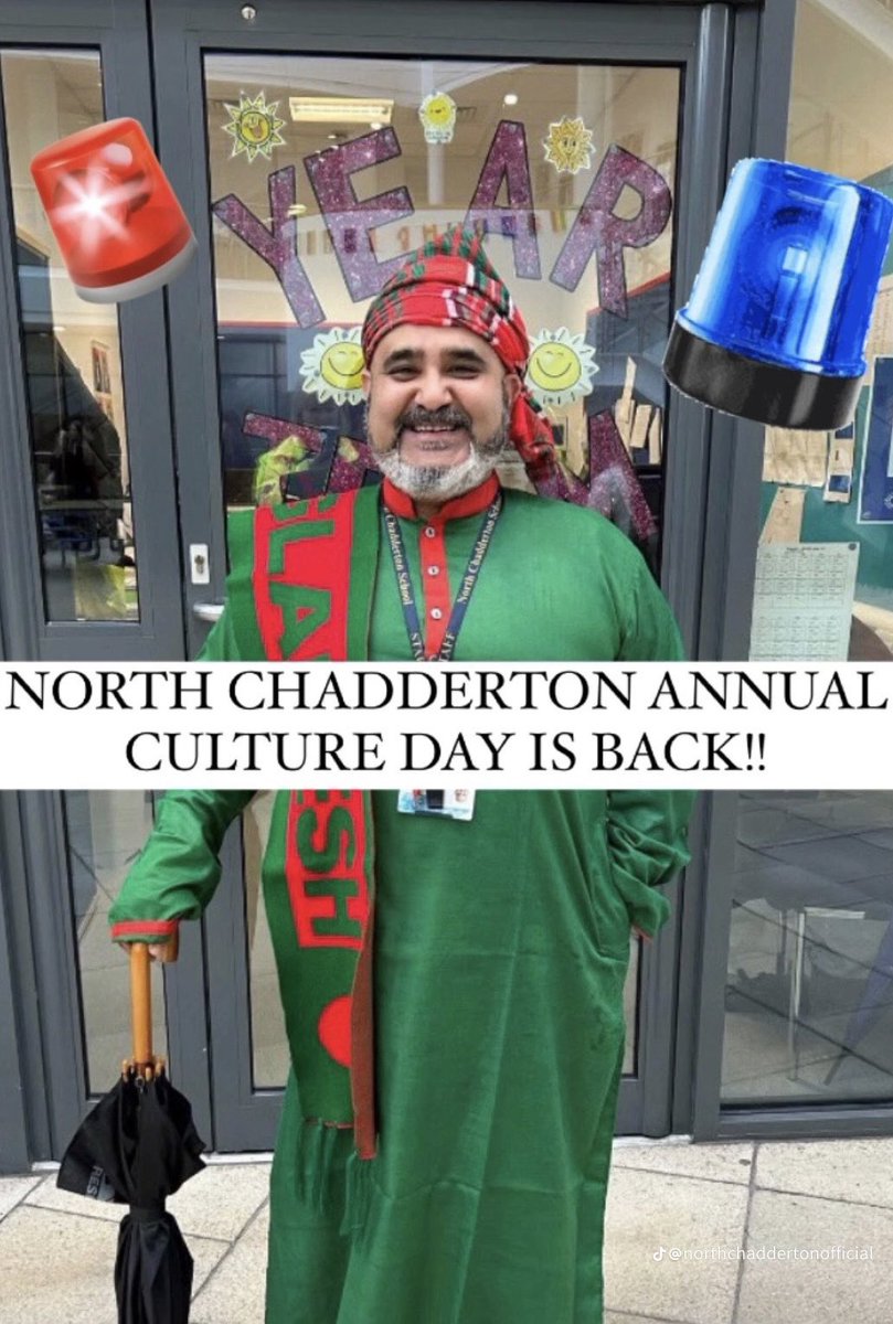 @NorthChadderton Looking forward to culture day at @NorthChadderton