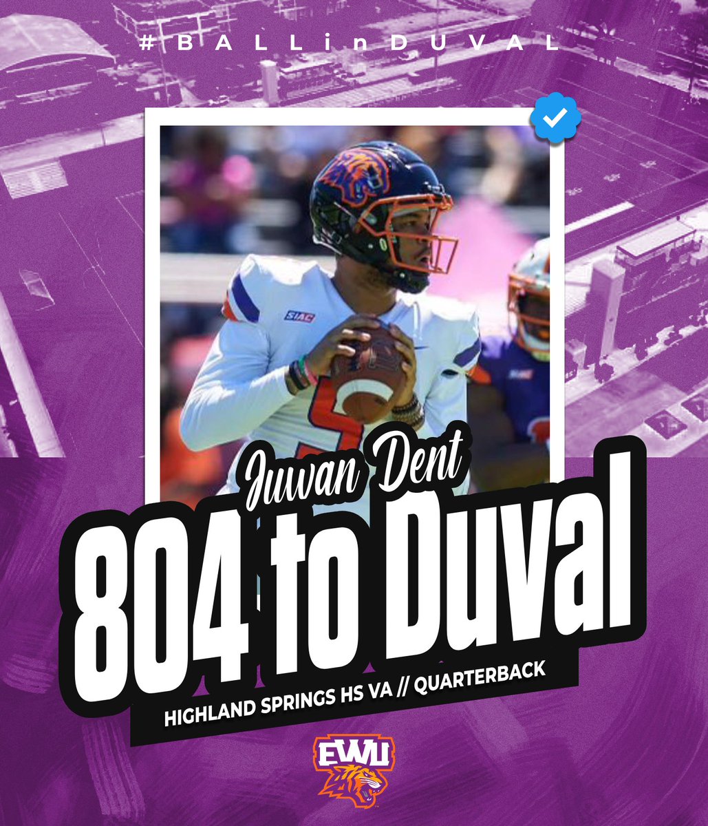 CoachTroyTaylor's tweet photo. 804 TO Duval!

@DentJuwan former QB at @gohshsfootball played for Florida native @Coach_LJ_ now plays QB for @EdwardWatersFB and @Torian81 also a Florida native!

@RecruitingHSHS @DSACoachHlee_4 

#BALLinDUVAL
--
Graphics by @Sidelinedesign_ #SDbuilt https://t.co/Dl45paPoU2