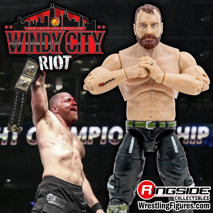 Jon Moxley won the IWGP World Heavyweight Championship at #NJPW Windy City Riot and brought it back to #AEW Dynamite last night! 🤩🧨

Shop @Jazwares @AEW Jon Moxley at Ringsid.ec/AEW

#RingsideCollectibles #WrestlingFigures #AllEliteWrestling #AEW #Jazwares #NJPW…