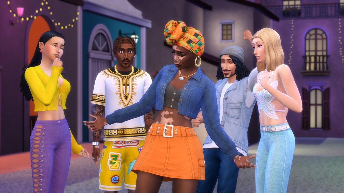 The new styles in the town! ✨ #TheSims4UrbanHomageKit #EAPartner #EACreatorNetwork