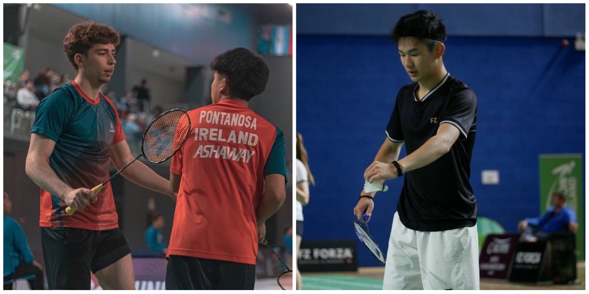 Slovak Open Day two Matthew Cheung 🇮🇪 lost to Marton Szerecz 🇭🇺 19-21 21-17 21-11 Pontanosa & Guildea 🇮🇪 lost to Butkus & Franczak Poland 21-19 21-16