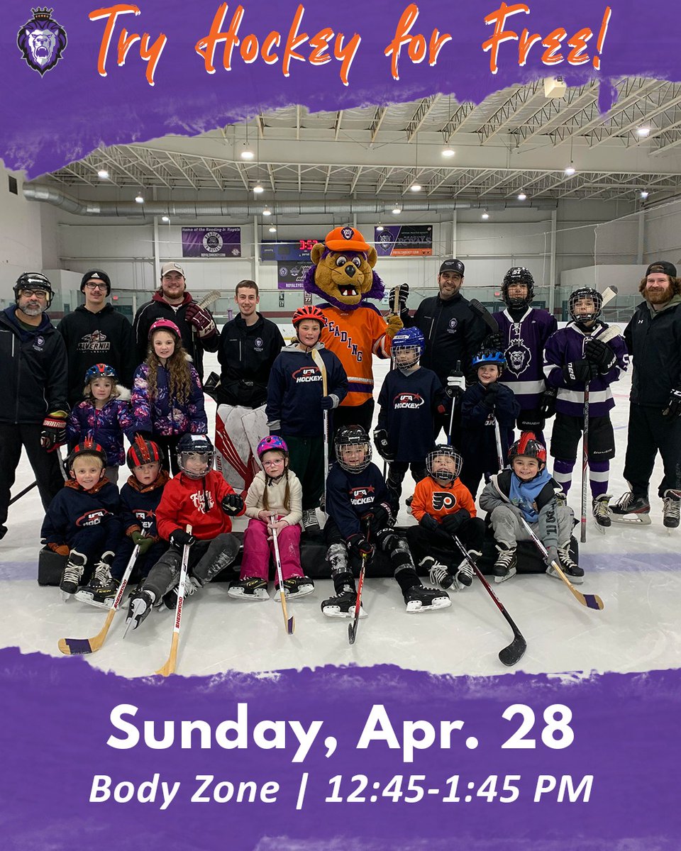 🔟 day countdown to Try Hockey for Free in ON! 🤩 Kids ages 4 to 9 can borrow skates and sticks for our fun-filled instructional event with a trained coaching staff, presented by @mystlukes. 📅 April 28th 📍Body Zone Sports and Wellness Complex ✍️ bit.ly/3J1bgrH