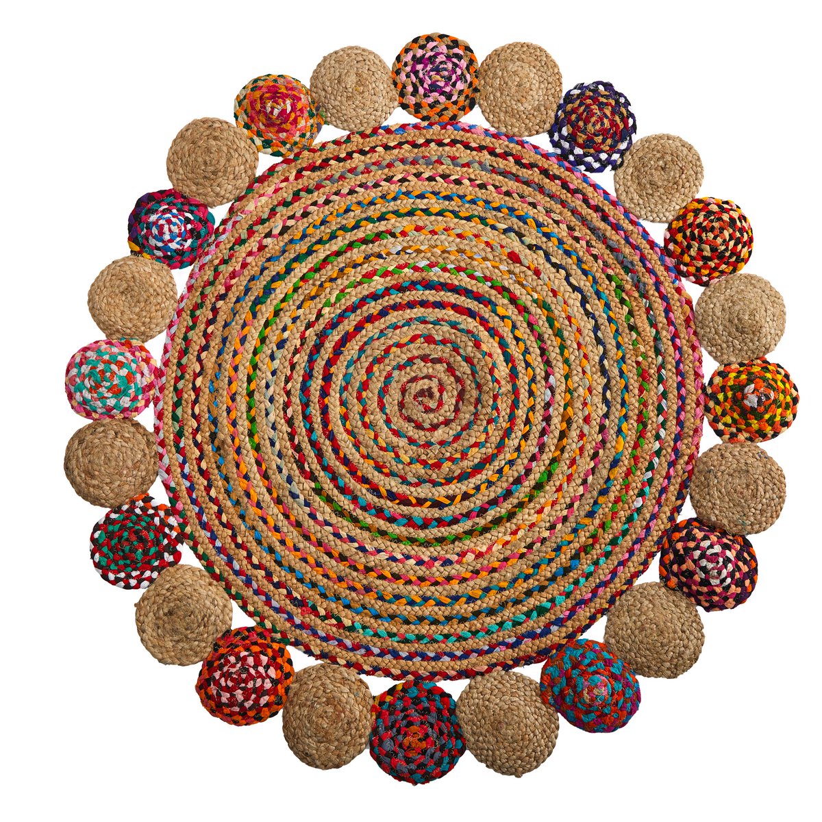 This hand braided boho Mandala round rug adds an organic touch to any space! Come and check this out! casanovadesigns.com/products/view/… #homedecor #interiordesign #home #interior #design #homedesign #decoration #furniture #interiors #homedecoration #interiorstyling #livingroom #style