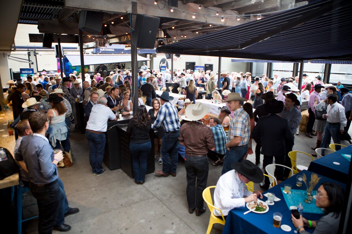 CdnStratGroup's tweet photo. #TBT! Last year's CSG Rooftop Ranch party was unforgettable. 🤠 As the days grow warmer, we are buzzing with excitement for this year's celebration. Keep an eye out for more details coming soon. Just 78 days until Stampede! #Yahoo!

#RooftopRanch #CalgaryStampede https://t.co/OWAdOw39oX