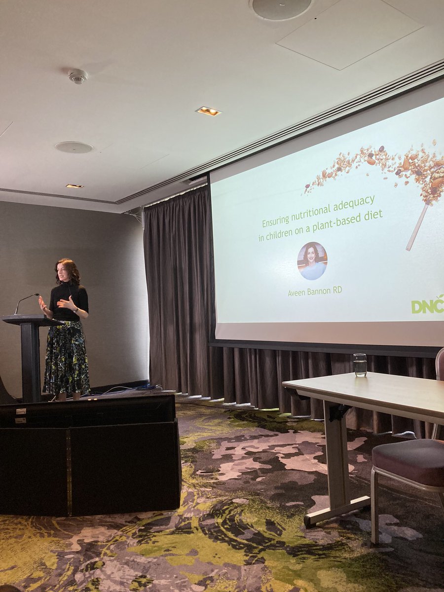 Excellent talk from registered dietitian Aveen Bannon regarding plant-based nutrition in children. 
#nutriciaindi2024 <a href="/aveenbannon/">Aveen Bannon RD</a> <a href="/trust_indi/">INDI</a>