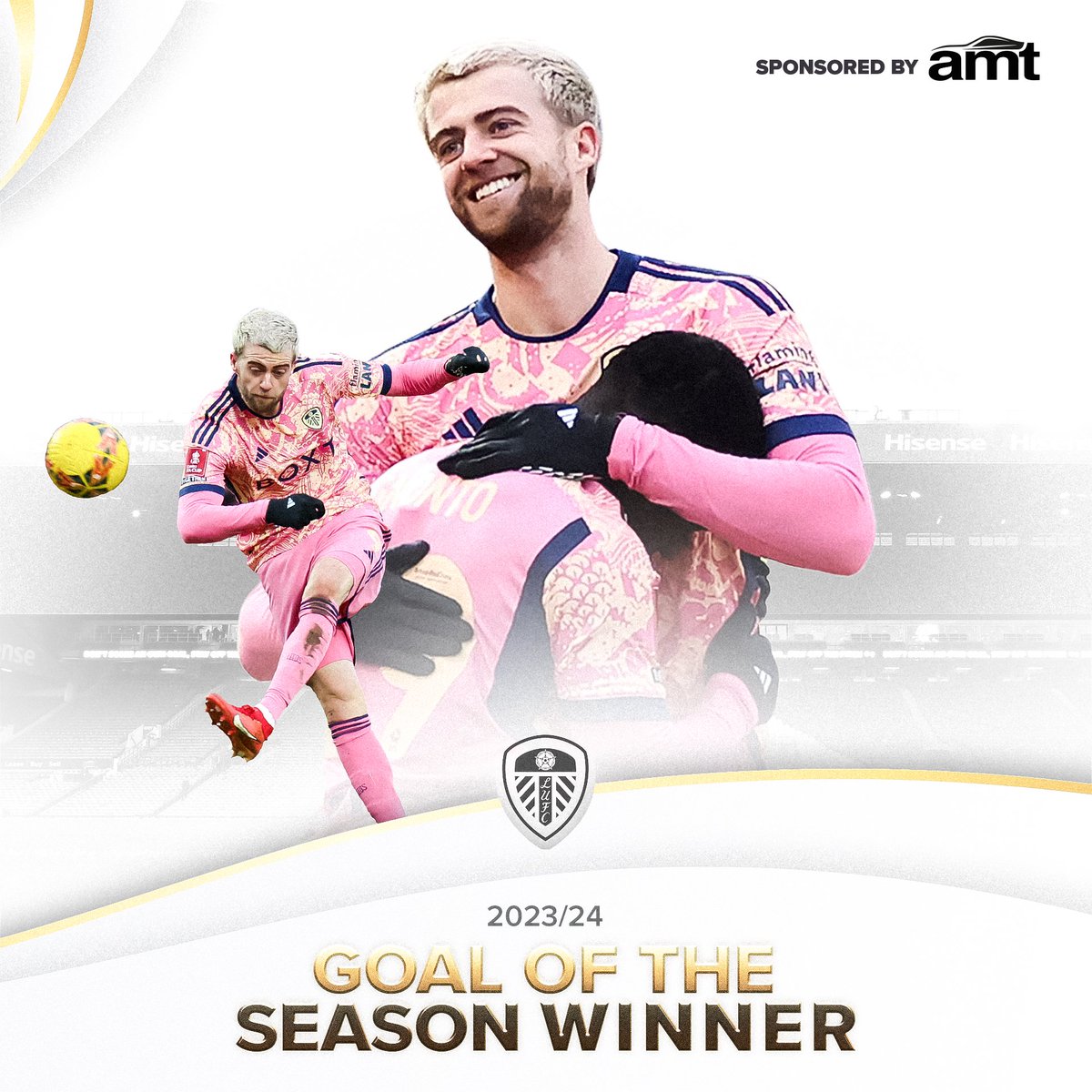 🏆 Your 23/24 Goal of the Season, sponsored by @AMT_Auto, is Patrick Bamford vs Peterborough United
