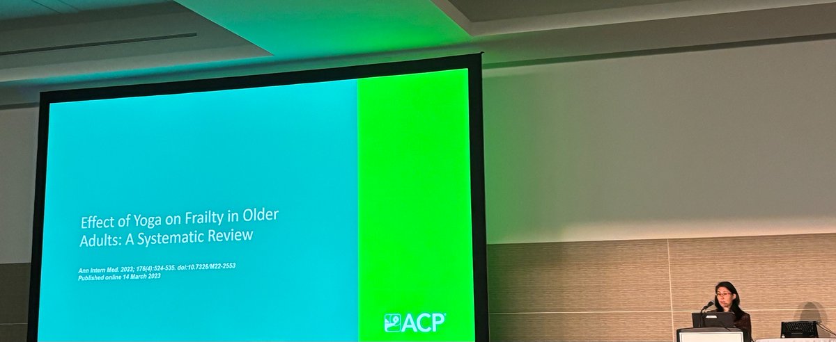 Our article (acpjournals.org/doi/10.7326/M2…) was featured in the @ACPIMPhysicians 2024 meeting session 'Recent Articles That You Should Know About.' Thank you! @AnnalsofIM @DrAROrkaby @BrighamAging @BrighamResearch