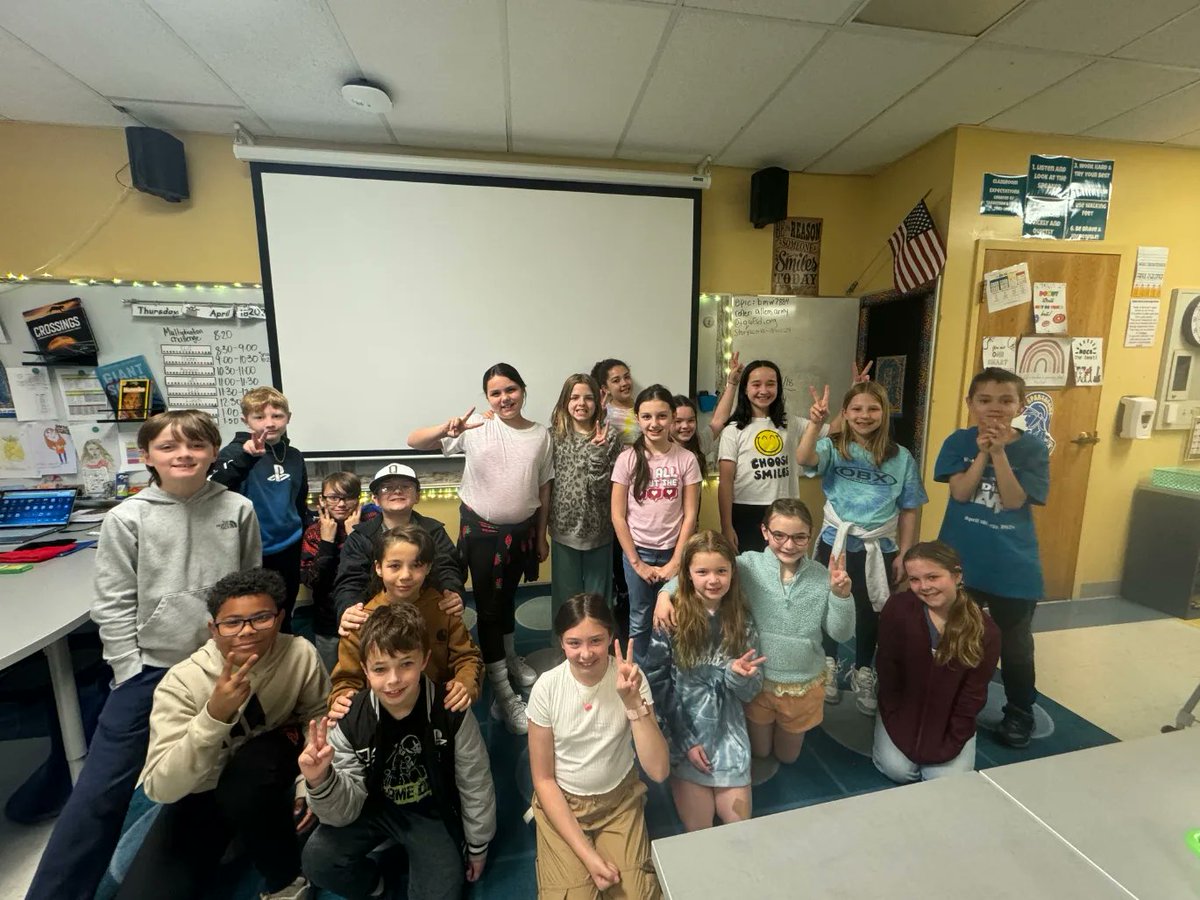 Congratulations to Mr. Springer's class for winning our Fourth Grade Math Fact Challenge! They won a hard fought battle against Ms. Tarantino's class. Great job to all fourth graders! Keep working on your math facts!