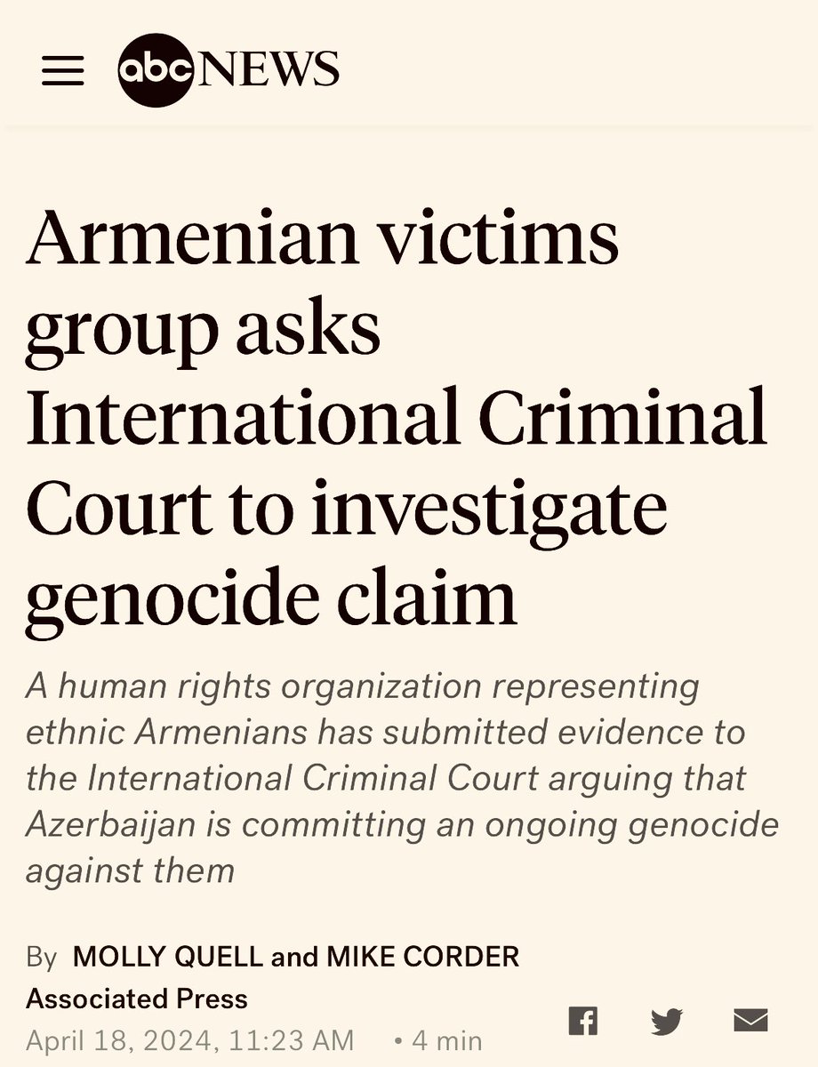 nmatini's tweet photo. To all Azerbaijanis who supported and support the genocidal actions against the Armenian people, who participated in helping to starve 30,000 Armenian children, know that sooner or later, you will face the justice system. 
https://t.co/bRWi3ef145 https://t.co/b2zcZIEfJU