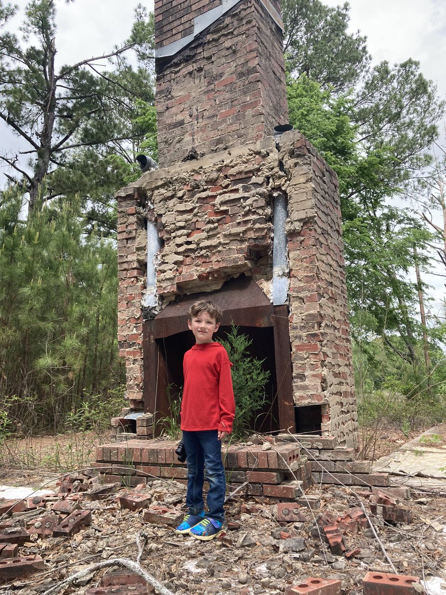 My son walked through significant acreage to see the remains of my childhood home for the first time.