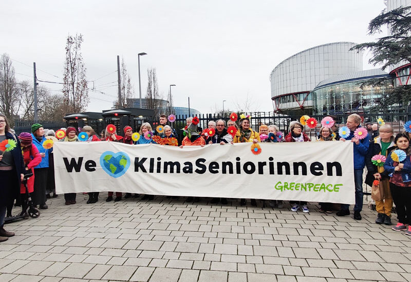 By now, you might've heard the big news: the 'Swiss grandmothers' took their government to the European Court of Human Rights over its laggard climate policies—and won. The court declared that failing to combat climate change is, frankly, a human rights violation. 1/4