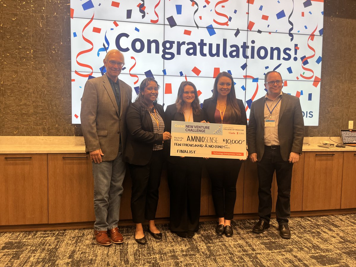 TECenter's tweet image. Pathlit secures the 2024 Cozad New Venture Challenge Grand Prize! The startup is developing a no-code platform that aims to democratize AI technology. 

Congratulations to all the teams! 

tec.illinois.edu/news/66233