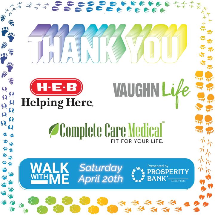 eastersealshou's tweet photo. BIG shouts out to @HEB, Vaughn Construction and @getcompletecare for going above and beyond to support #WalkWithMe2024! See you at the zoo in TWO DAYS!! 2️⃣ ➡️ #WalkWithMeHouston https://t.co/0qPbFh5D9x