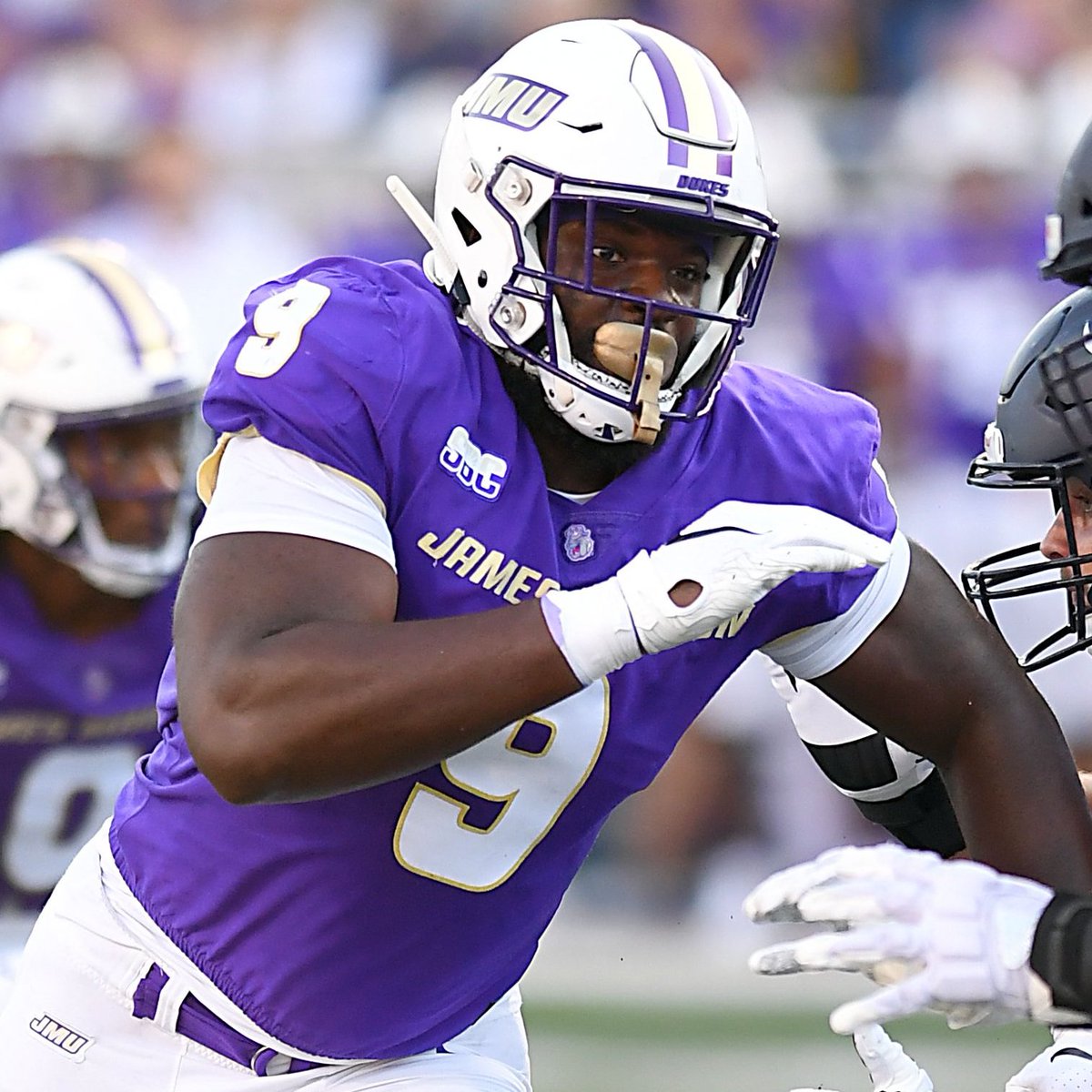 Former James Madison DL Jamree Kromah came on my show today as he hopes to have his named called next week during the NFL Draft. 🔊 on.soundcloud.com/KhSgUfpwdvG8W9… @JMUFootball | @jamreekromah