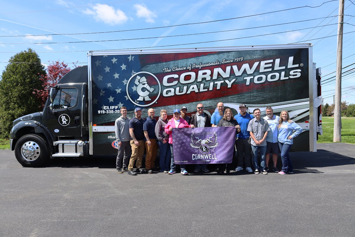 Off and running! This week we have had the pleasure of welcoming another great class of new #CornwellTools dealers to the family! This group has spent the past several days at Cornwell headquarters in new dealer training. We’re excited to see them start off on their new journey.