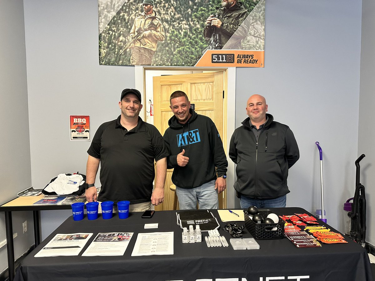 Benjamin Fausey (@aboutthebennys) on Twitter photo Spreading the FirstNet word at S&K Tactical’s First Responder Shop. <a href="/Kthompson0313/">Kim</a> <a href="/marcellobenny/">Benjamin Marcello</a> <a href="/att_dre/">Andre Walker</a> <a href="/FirstNet/">FirstNet, Built with AT&T</a> <a href="/ATT/">AT&T</a> Spreading the FirstNet word at S&K Tactical’s First Responder Shop. <a href="/Kthompson0313/">Kim</a> <a href="/marcellobenny/">Benjamin Marcello</a> <a href="/att_dre/">Andre Walker</a> <a href="/FirstNet/">FirstNet, Built with AT&T</a> <a href="/ATT/">AT&T</a>