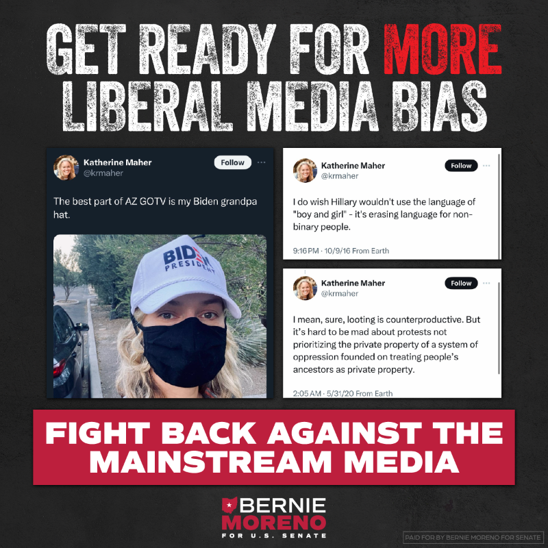 teammoreno2024's tweet photo. This is the CEO of taxpayer-funded NPR. Get ready for EVEN MORE attacks on Bernie and other conservatives.
We need your support to FIGHT BACK against the liberal media, rush anything you can today before we get censored!
