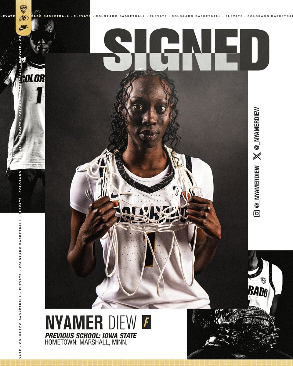 Colorado Women's Basketball 𦬠(@cubuffswbb) on Twitter photo π‘π²π πππ³π³ ππΉπ²πΏπ π¦¬
Excited to welcome <a href="/_nyamerdiew/">Nyamer Diew</a> to the family!
#GoBuffs π‘π²π πππ³π³ ππΉπ²πΏπ π¦¬
Excited to welcome <a href="/_nyamerdiew/">Nyamer Diew</a> to the family!
#GoBuffs