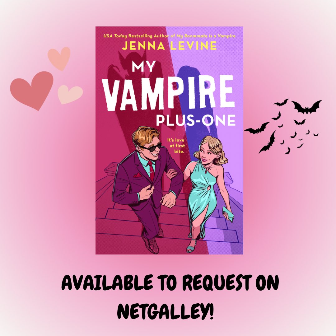 US friends!! MY VAMPIRE PLUS-ONE is now available to request for free on NetGalley 😍 I hope you enjoy reading about my disasterpants trashcan son even half as much as I loved writing his story 😍 🧛 (it has a lot of Muppet references too) netgalley.com/catalog/book/3…