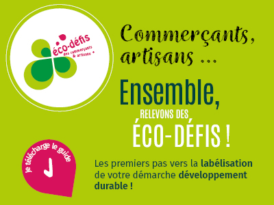 🌍 Rejoignez le mouvement #ÉcoDéfis ! 🌱 Plus de 200 commerçants et artisans de la Côte d'Azur ont déjà été labellisés depuis 2018, se distinguant dans la gestion des déchets, de l'eau, de l'énergie, des transports, des écoproduits, et dans leur responsabilité sociétale. 📗