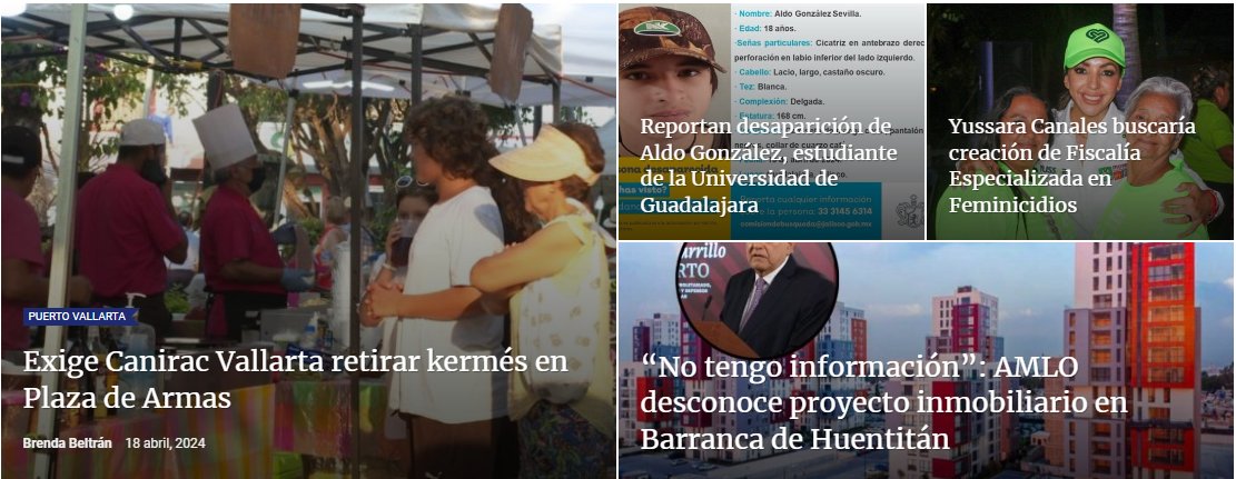 🟠 ¡Mantente bien informado! Estas son las noticias más relevantes de #PuertoVallarta y #BahíadeBanderas en este 18 de abril. Consúltalas en nuestro sitio web. 📷 tribunadelabahia.com.mx