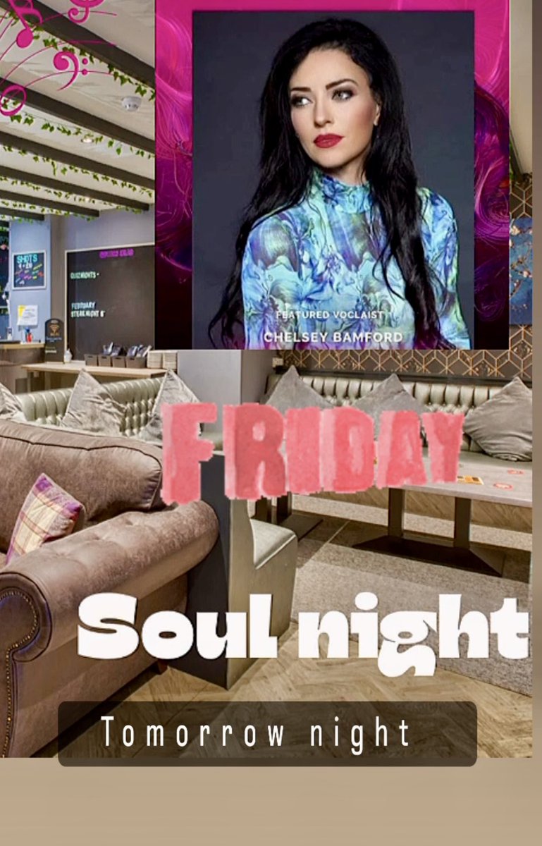 Chelsey Bamford is performing light hearted soul music 🎶 this Friday night in our lounge bar from 7:30pm Sit down and relax in the lounge before or after your meal in our award winning restaurant 🤩 #FridayFeeling @QueensKirkby #lounge #unwind #relax #LincsConnect