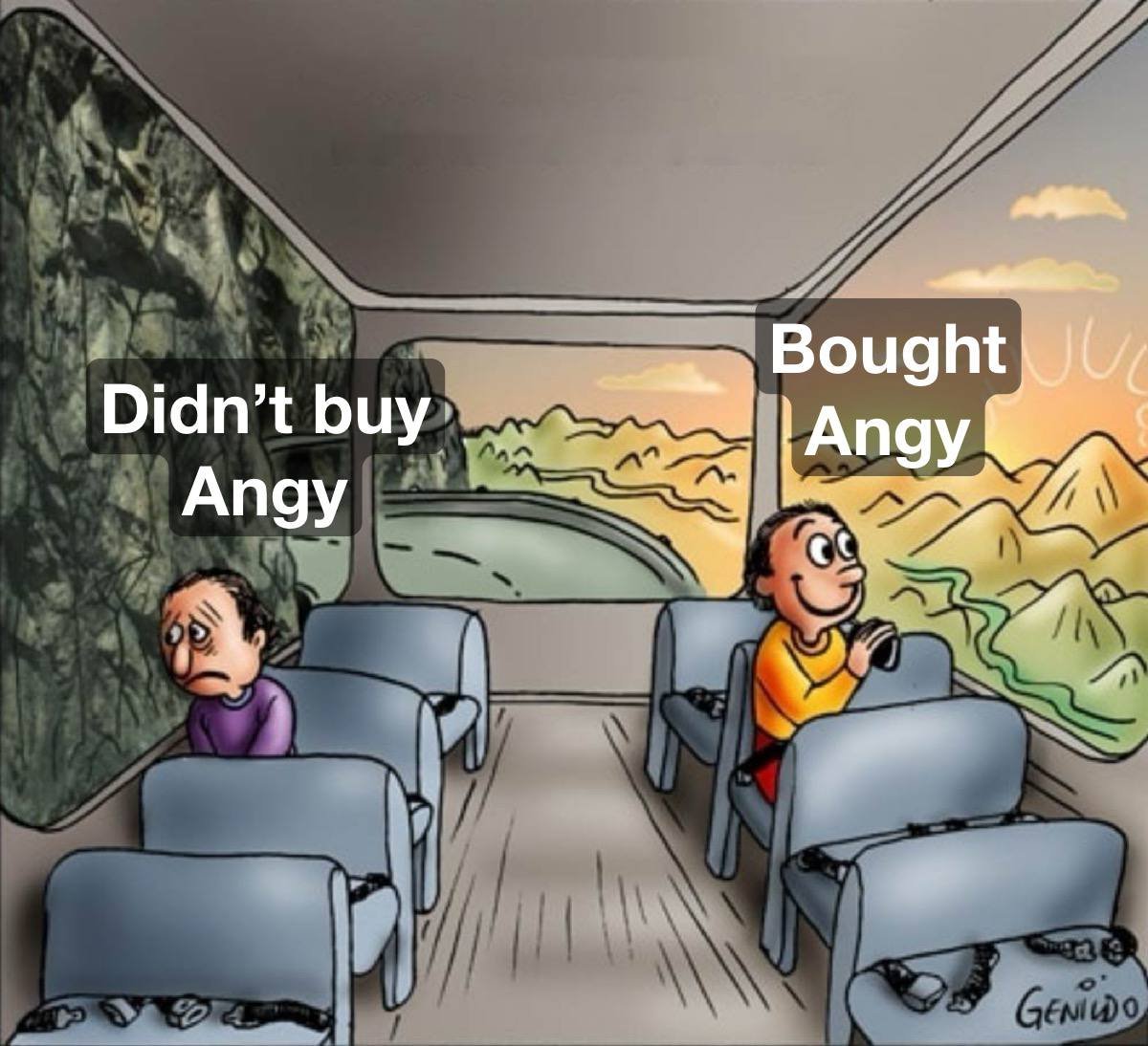 $ANGY WILL BE KNOWN ...
