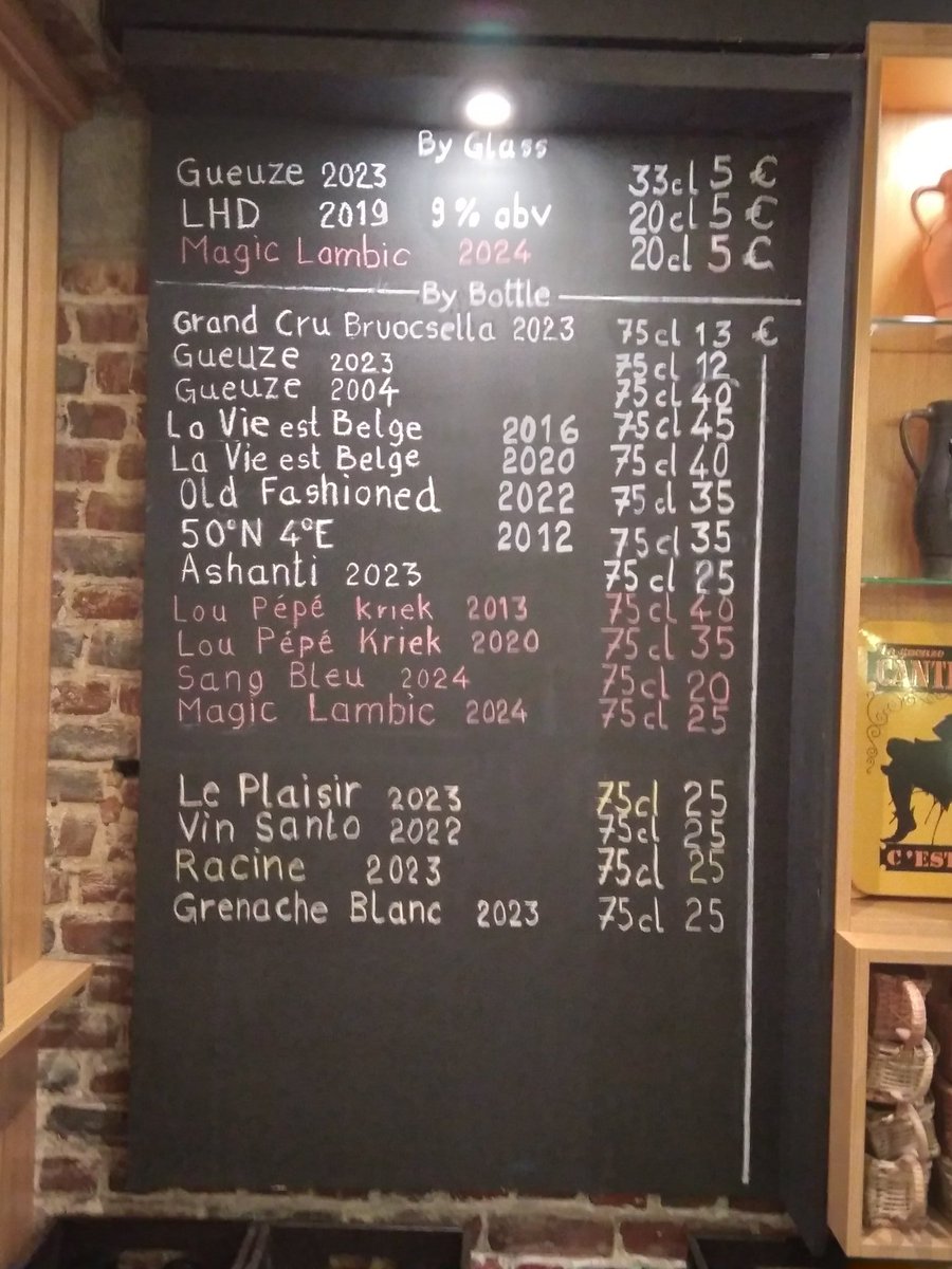 And I'm back. And look at the choice.