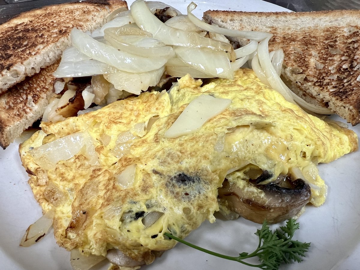 Today is the last day to order our breakfast special: a Wild Mushroom and Brie Omelet! Enjoy one of our famous three egg omelets made to order with a melange of freshly sliced mushrooms and melted Brie cheese.  #breakfastspecial #weekendspecial #jakeseatery #richboropa #newtownpa