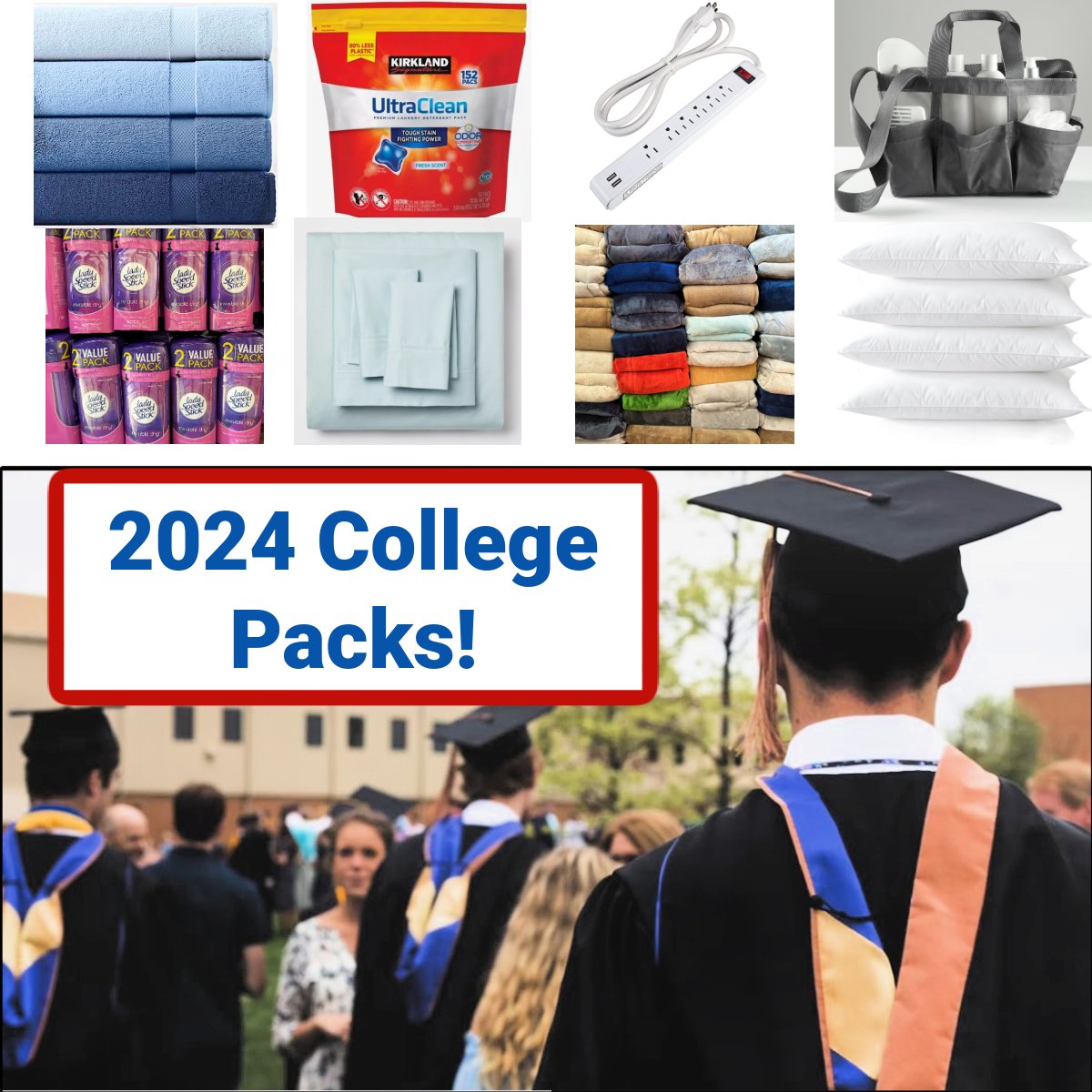 Packing for college is expensive, so we're filling laundry baskets for 100 needy #collegebound #HISD seniors. In each: new pillow, bedding, power strip, towel, shower caddy & hygiene items, school supplies, & more. Can you donate to help? ❤️bit.ly/49BGCAc
@TeamHISD #txed