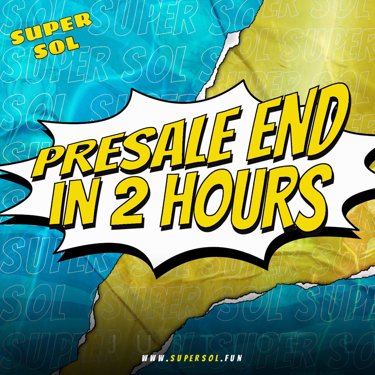 🗯️2 hours superhero... GOGO 🚀🚀🚀

🔗 Official Link: pinksale.finance/solana/launchp…