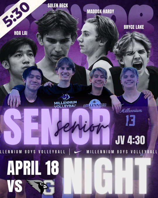 Millennium Tigers Boys Volleyball tweet media