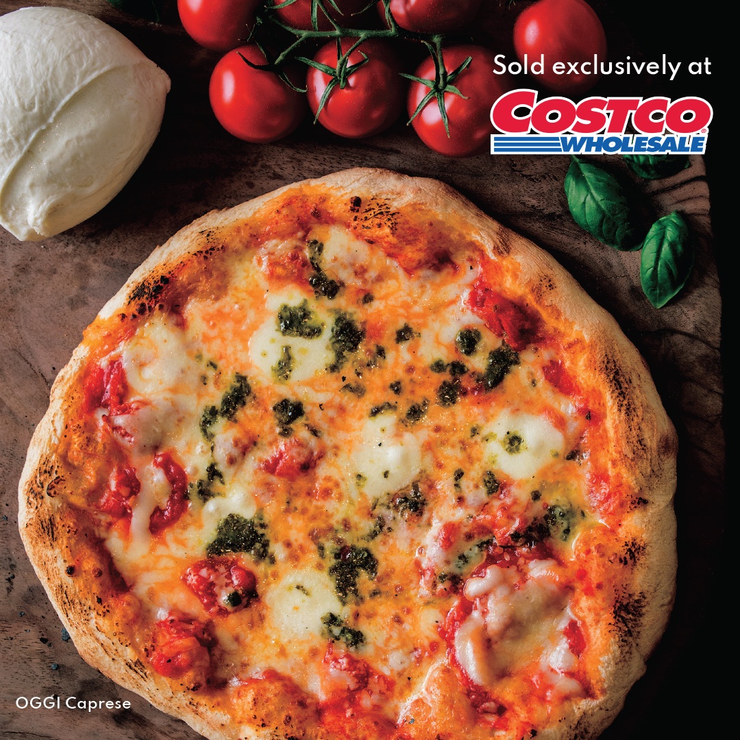 CAPRESE 🍅🌿
Add to your grocery cart at <a href="/costcocanada/">Costco Canada</a> 🛒 

This pizza is crafted without a trace of gluten and uses only the finest GMO-free ingredients. Whether you’re committed to finding gluten-free meals, prioritizing health, or just someone who can’t resist a delicious