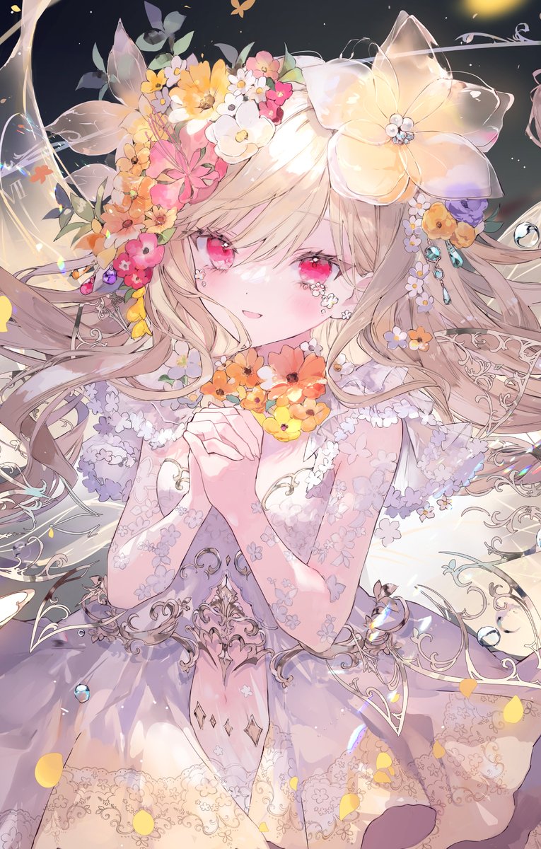 「blossom #絵師100人展 」|おにねこのイラスト