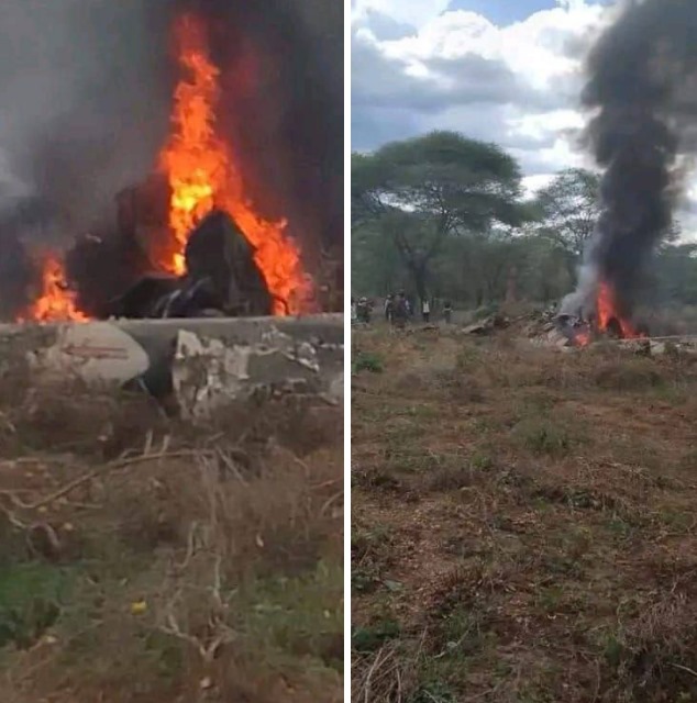 KDF Plane Crash: Only one person survived in the crash. A photographer